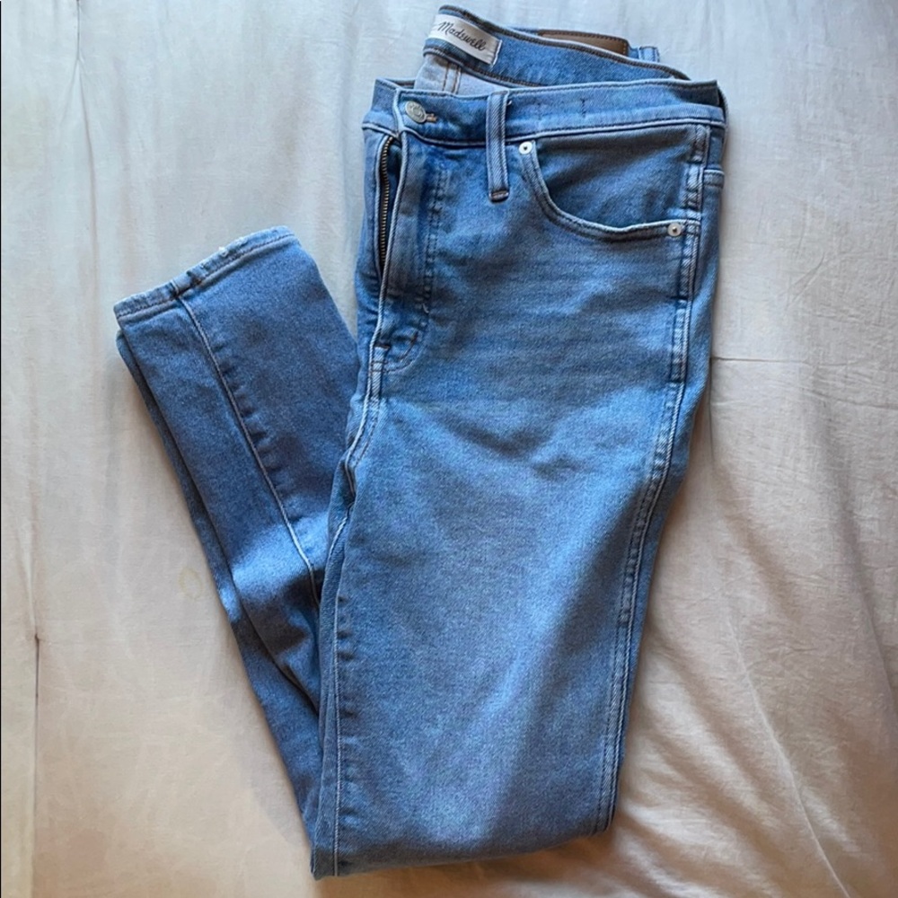 Madewell 10” high rise skinny jeans - 32